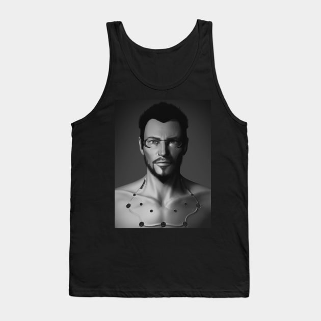 adam jensen Tank Top by neon_ndust